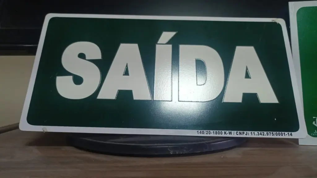 VENDA DE PLACAS DE SINALIZAÇÃO
